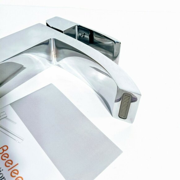 Beelee BL0531CH Tall Vessel Bathroom Faucet - Single Handle Chrome 1-Hole Modern - Picture 4 of 8